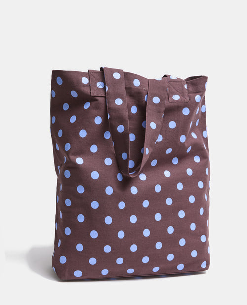 Tote bag en toile motif pois - PIMKIE - 5