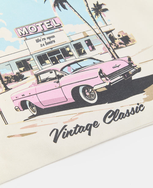 Tote bag en toile avec motifs California - PIMKIE - 3