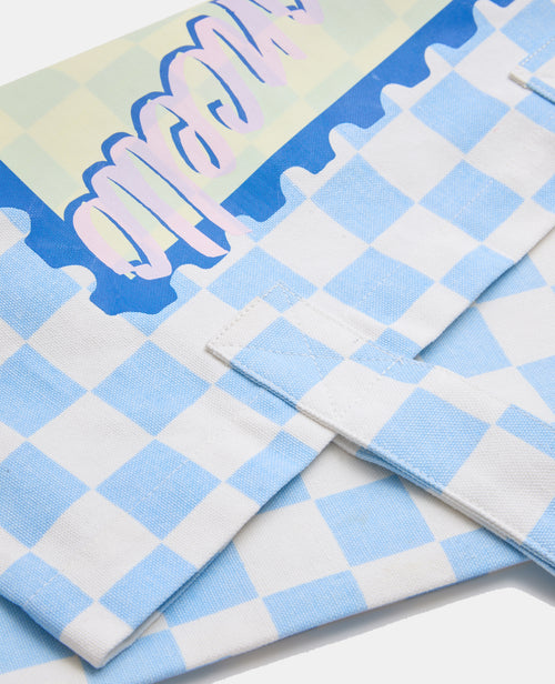 Tote bag en toile damiers avec citrons - PIMKIE - 4