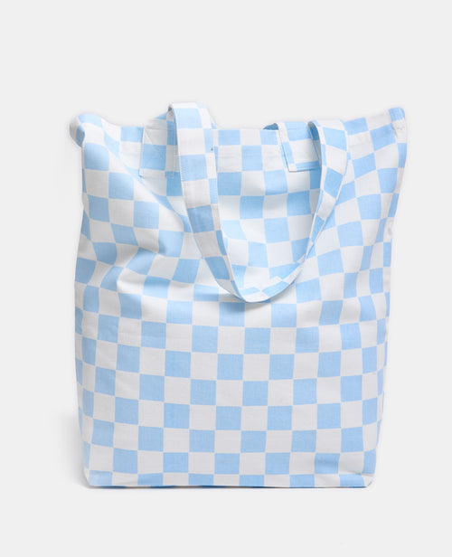 Tote bag en toile damiers avec citrons - PIMKIE - 5