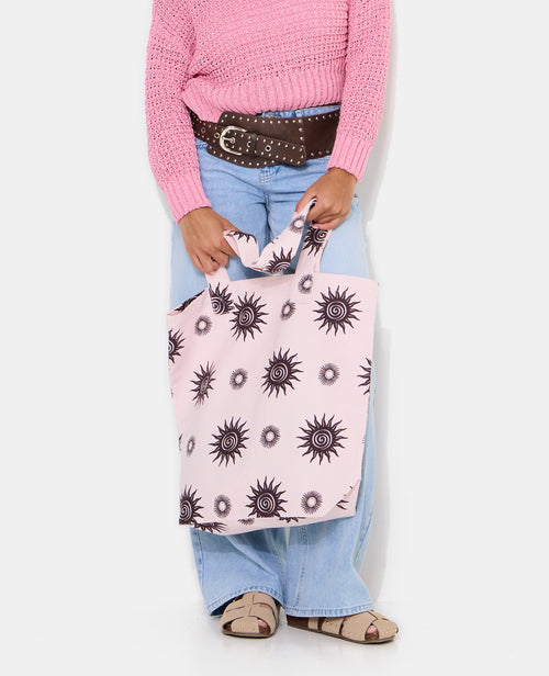Tote bag en toile avec soleil - PIMKIE - 2