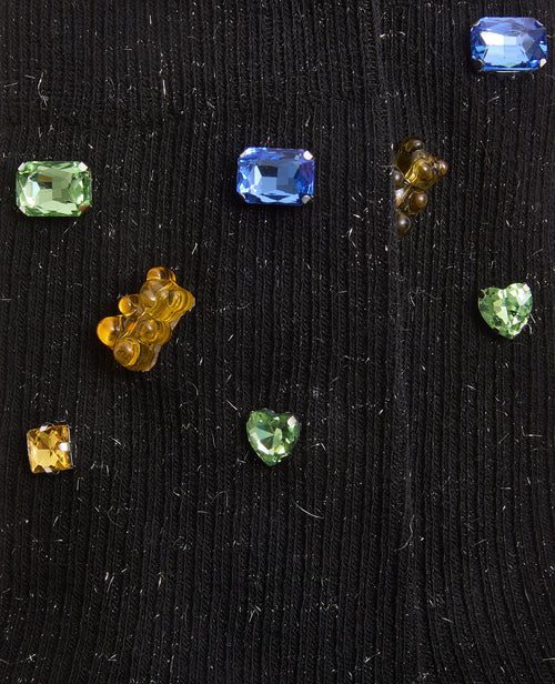 Paire de chaussettes avec strass et nounours colorés - PIMKIE - 4