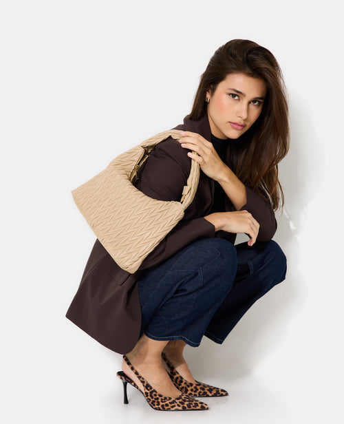 Sac en simili reliefé porté épaule - PIMKIE - 2