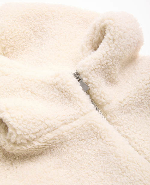 Cagoule en sherpa avec col zippé - PIMKIE - 3