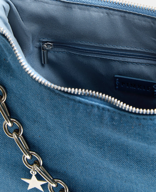 Sac en denim avec bandoulière et chaîne - PIMKIE - 4