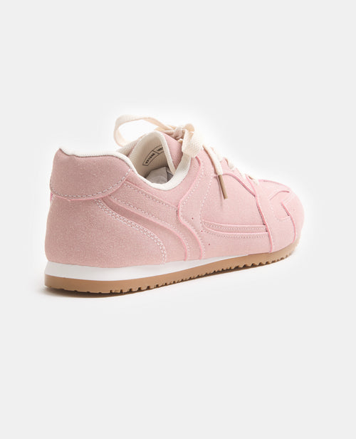 Baskets plates en suédine - PIMKIE - 4