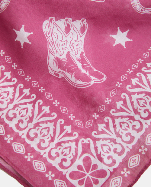 Foulard bandana avec santiags - PIMKIE - 3