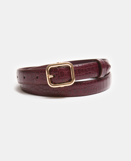 Ceinture effet croco - PIMKIE - 1