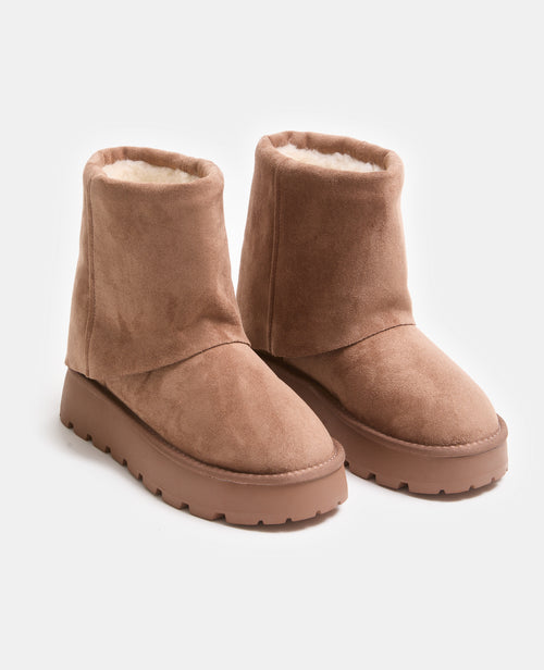 Boots fourrées avec semelles compensées - PIMKIE - 2
