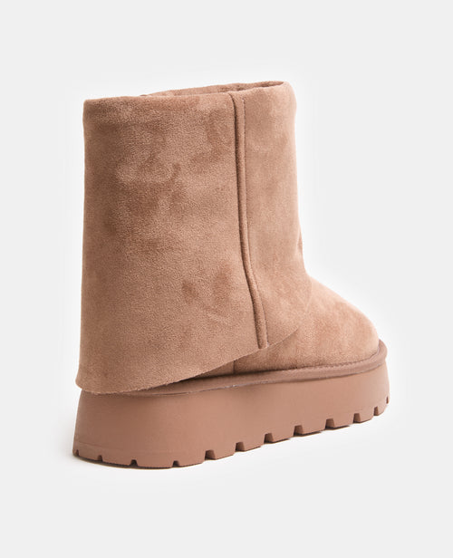 Boots fourrées avec semelles compensées - PIMKIE - 4