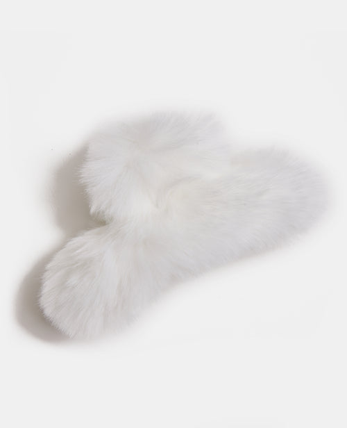 Pince crocodile en fourrure - PIMKIE - 1