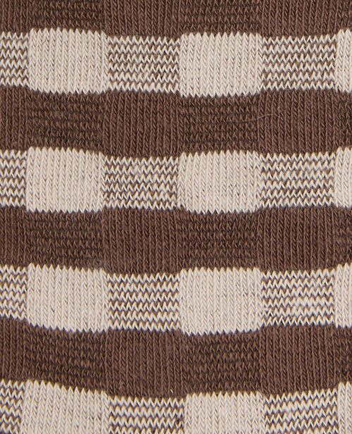 Paire de chaussettes à carreaux avec ourson - PIMKIE - 4