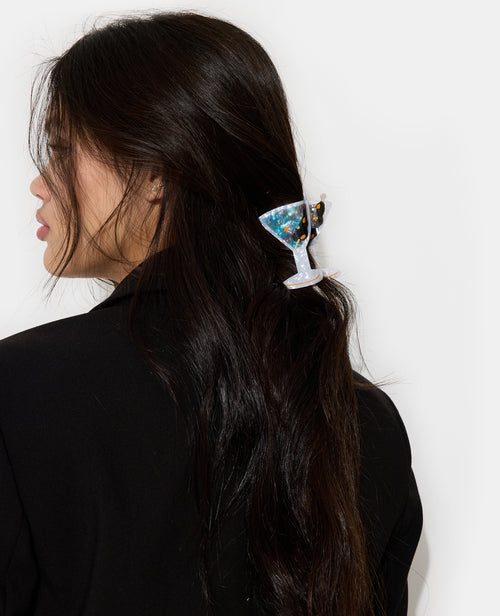 Pince crocodile cocktail effet nacre - PIMKIE - 2