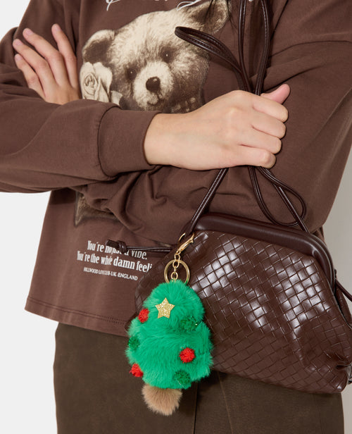 Déco de sac sapin en peluche - PIMKIE - 2