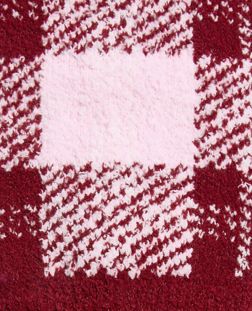Paire de chaussettes fluffy à carreaux - PIMKIE - 5