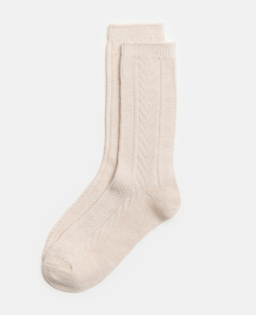 Paire de chaussettes hautes en maille fantaisie - PIMKIE - 1