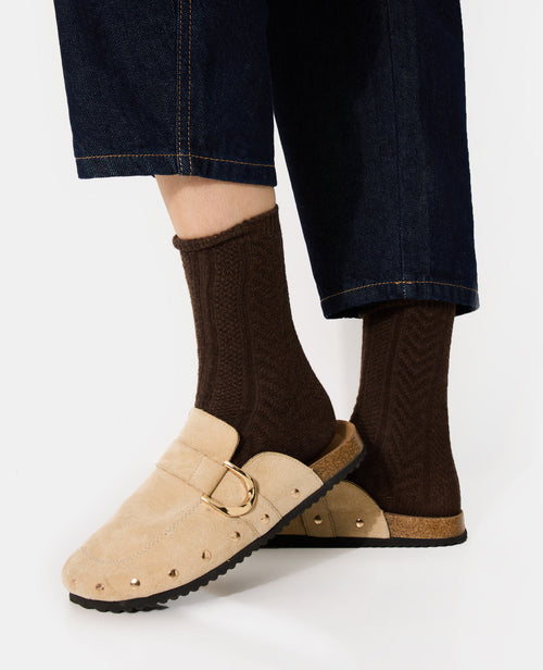 Paire de chaussettes hautes en maille fantaisie - PIMKIE - 2
