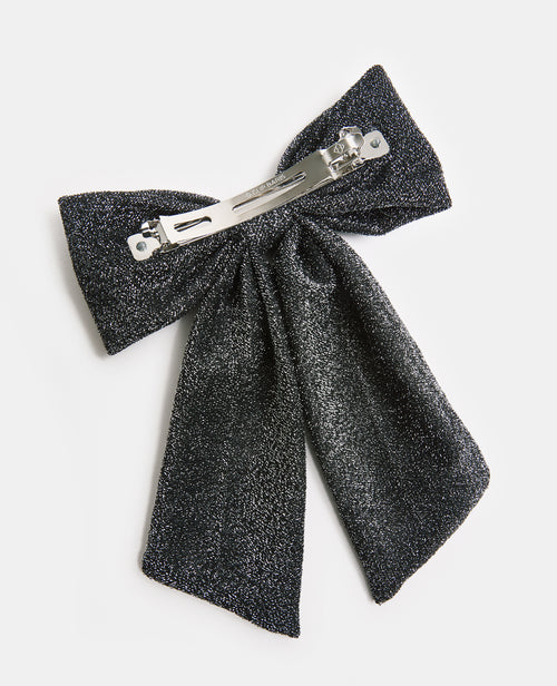 Barrette avec nœud en maille lurex - PIMKIE - 4