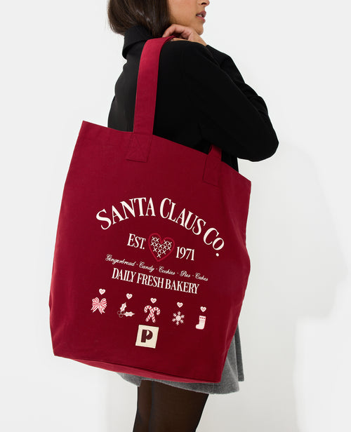 Tote bag en toile motifs de Noël - PIMKIE - 2