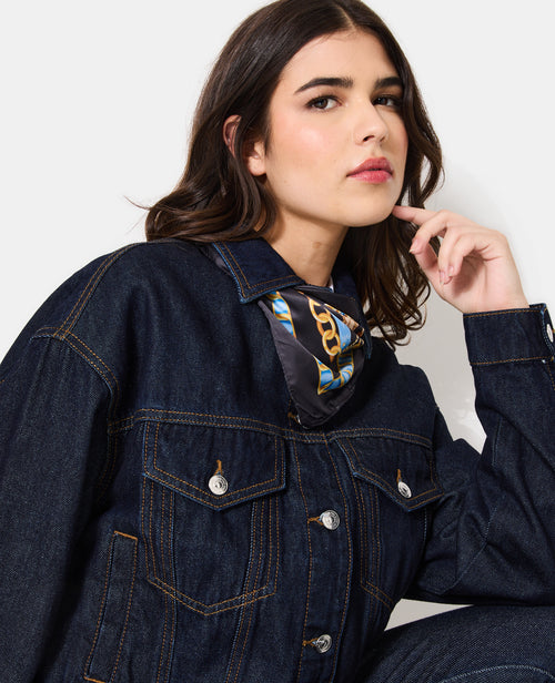 Foulard en tissu satiné avec santiags - PIMKIE - 2