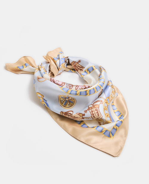 Foulard en tissu satiné avec santiags - PIMKIE - 2