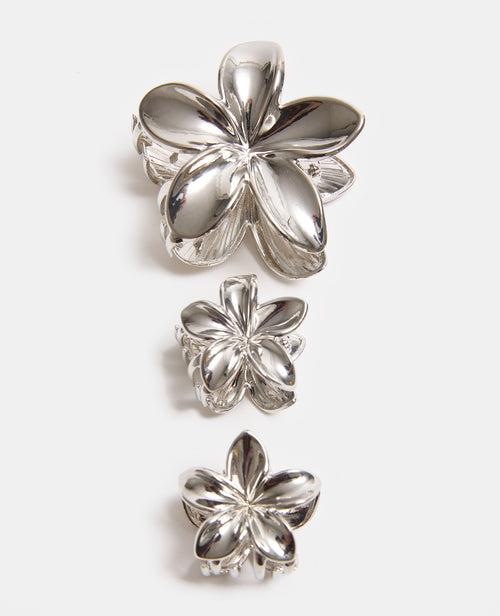 Lot de 3 pinces Fleur de tiaré - PIMKIE - 1