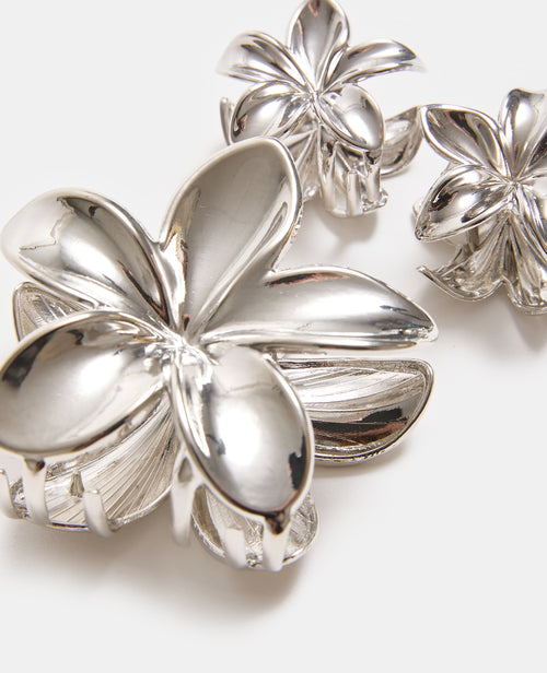 Lot de 3 pinces Fleur de tiaré - PIMKIE - 3