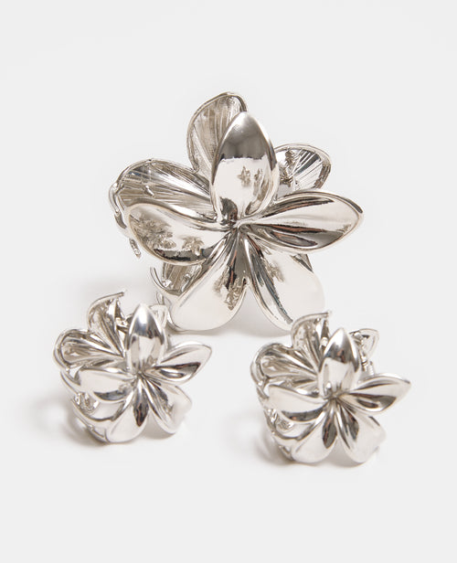 Lot de 3 pinces Fleur de tiaré - PIMKIE - 4