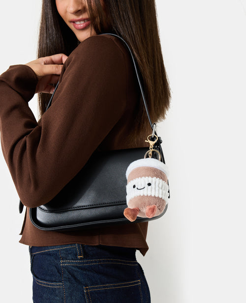 Déco de sac avec gobelet de café en peluche - PIMKIE - 2