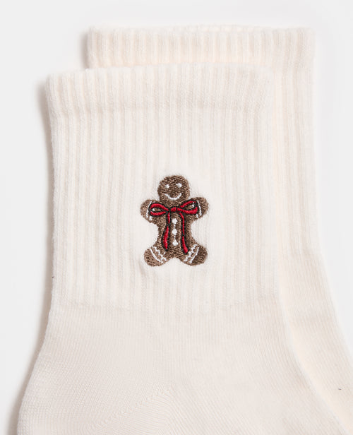 Paire de chaussettes avec broderie sapin de Noël - PIMKIE - 3