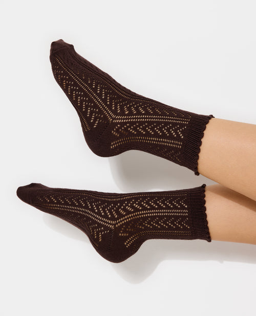 Paire de chaussettes en maille ajourée - PIMKIE - 2