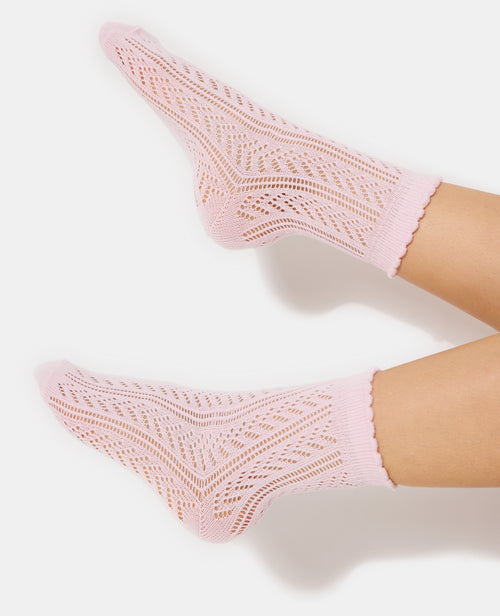 Paire de chaussettes en maille ajourée - PIMKIE - 2