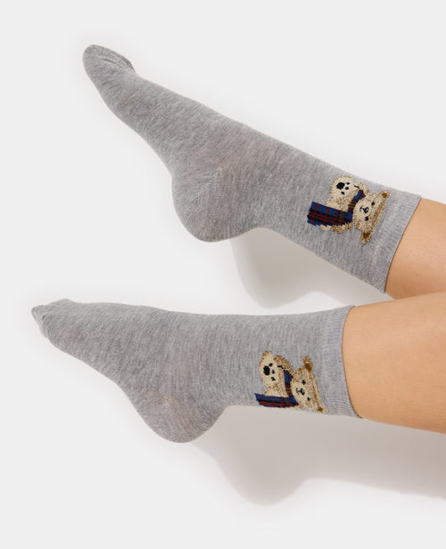 Paire de chaussettes avec ourson - PIMKIE - 2