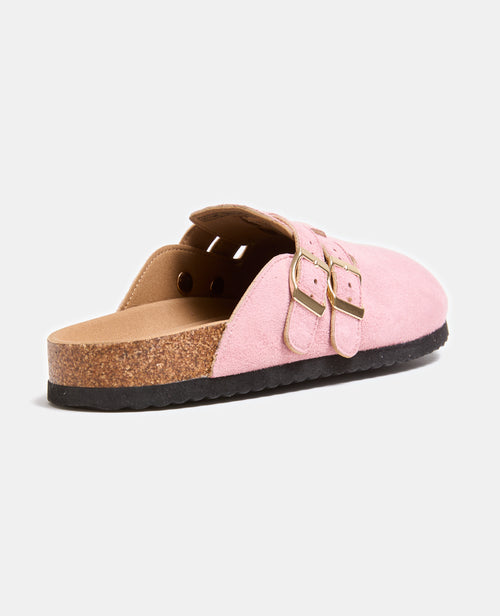 Mules sabots en suédine - PIMKIE - 4