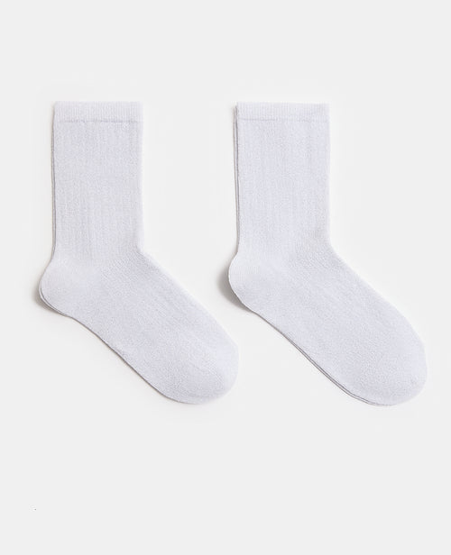 Lot de 2 paires de chaussettes avec lurex - PIMKIE - 1