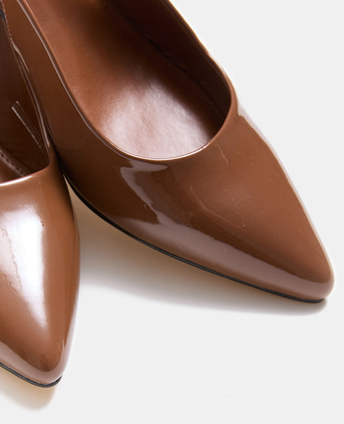 Sandales vernies avec bouts pointus et talons bloc - PIMKIE - 3