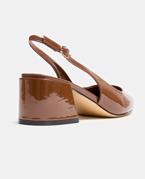 Sandales vernies avec bouts pointus et talons bloc - PIMKIE - 4