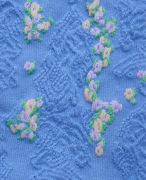 Paire de chaussettes avec fleurs et maille fantaisie - PIMKIE - 3