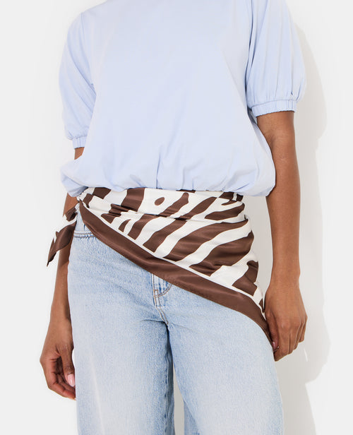 Foulard Soleil en satin - PIMKIE - 1