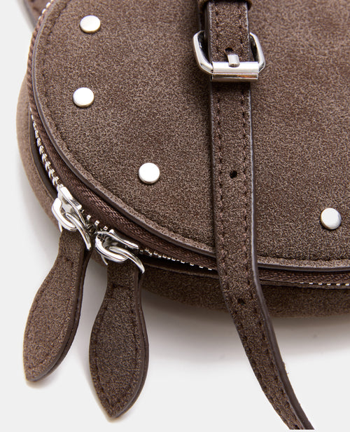 Sac forme cœur en suédine avec clous - PIMKIE - 4