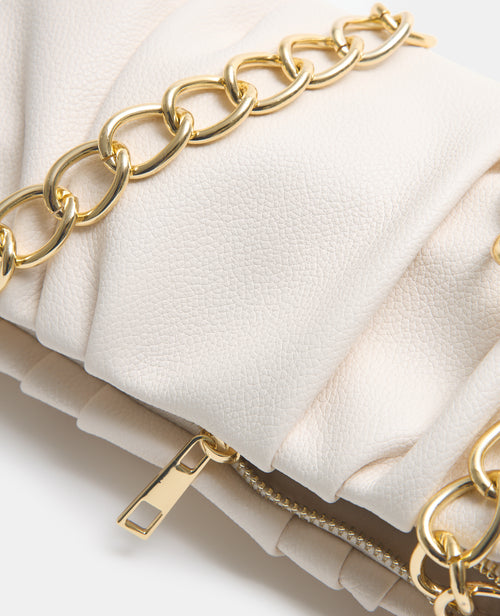 Sac effet froncé avec bandoulière chaîne - PIMKIE - 4