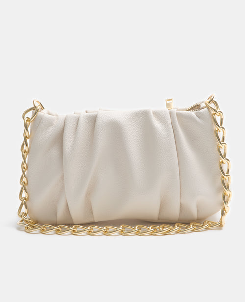 Sac effet froncé avec bandoulière chaîne - PIMKIE - 5