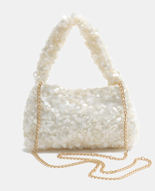 Sac sequins avec poignée et bandoulière chaîne - PIMKIE - 1