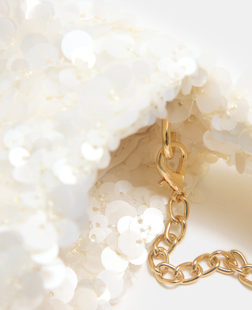 Sac sequins avec poignée et bandoulière chaîne - PIMKIE - 4