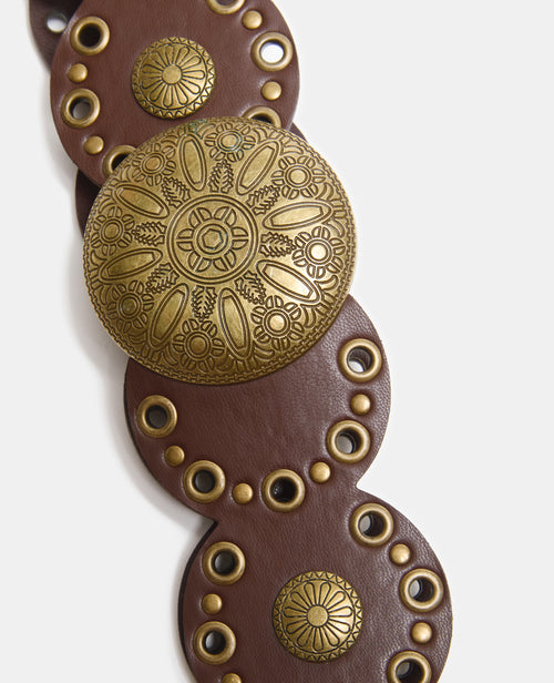 Ceinture avec œillets et décos métalliques - PIMKIE - 4