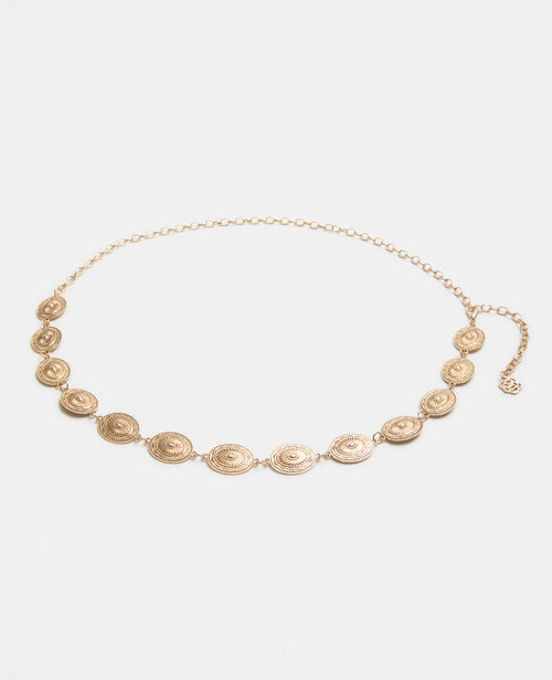 Ceinture chaîne métallique avec pastilles - PIMKIE - 1