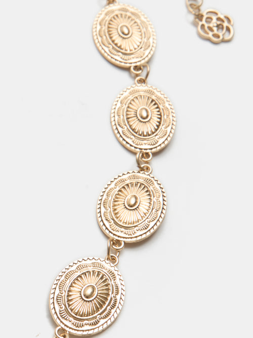 Ceinture chaîne métallique avec pastilles - PIMKIE - 4