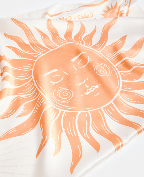 Foulard Soleil en satin - PIMKIE - 4
