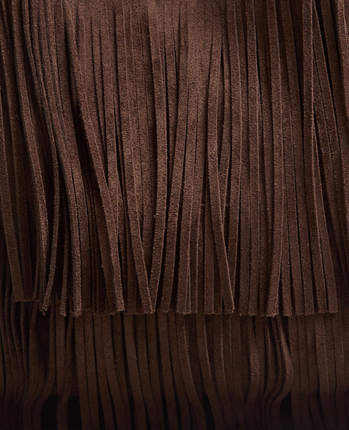 Sac en suédine avec franges - PIMKIE - 7