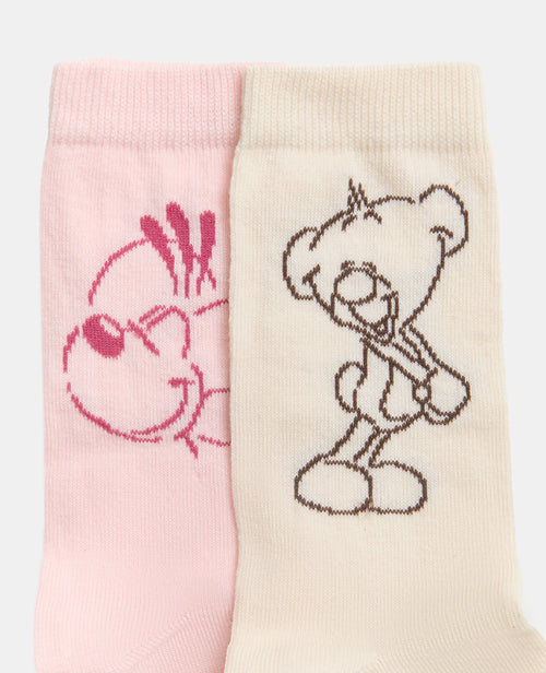 Lot de 2 paires de chaussettes Diddl - PIMKIE - 2